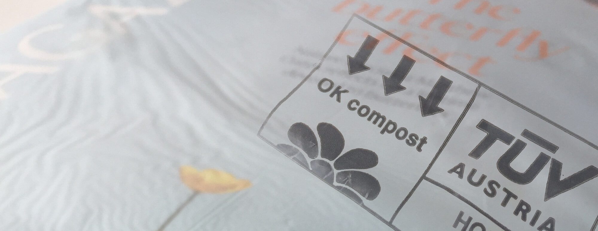 Compostable magazine wrapper
