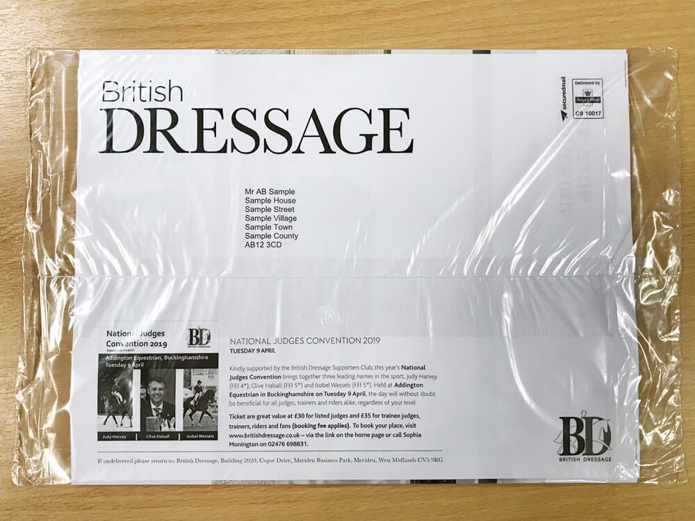 Magazine and Catalogue Wrapping Options - Polywrap