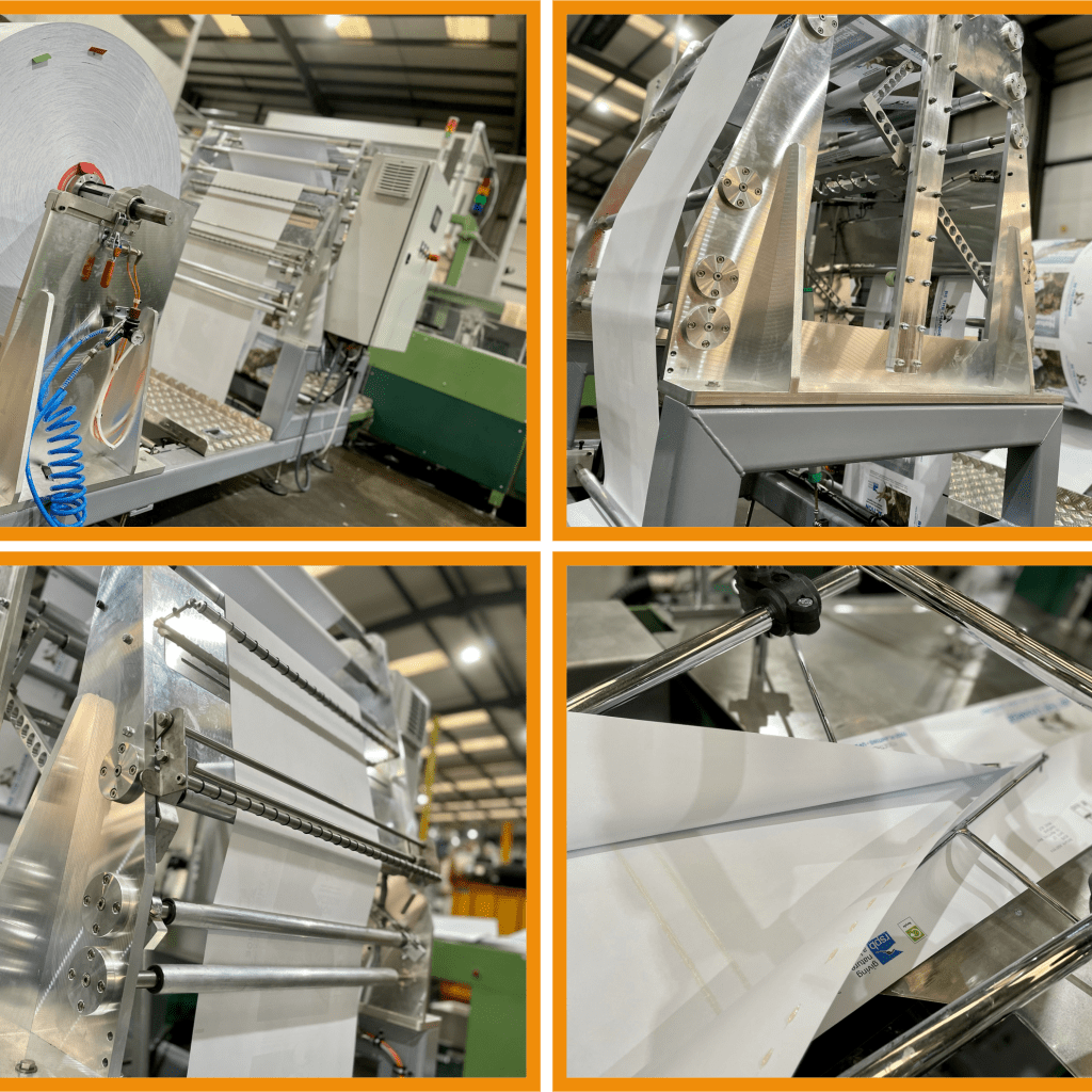 Paper Wrap Mailing Line